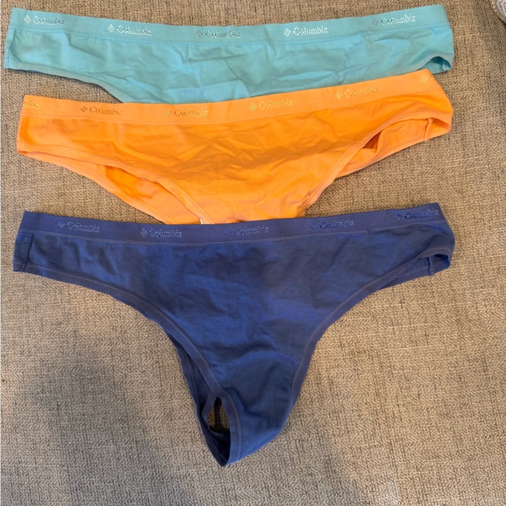 Columbia Kids' Blue, Orange, and Teal Bottoms Trio